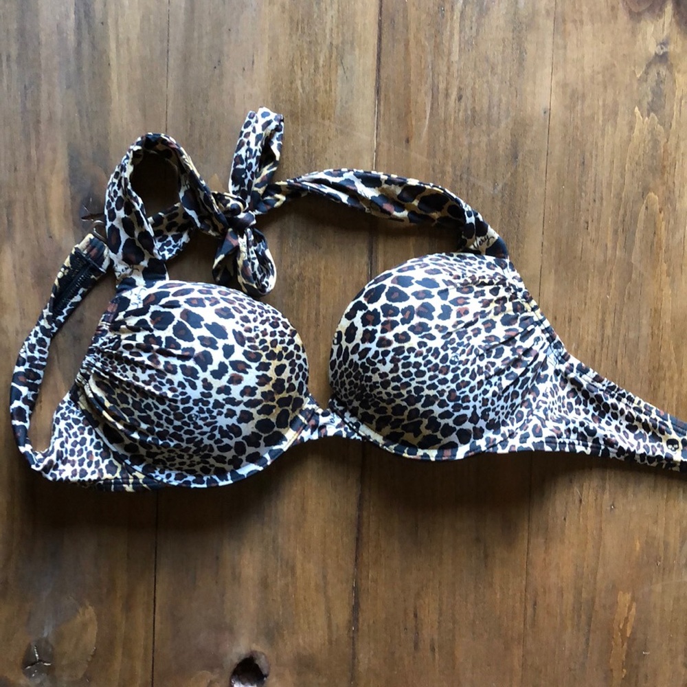 Victoria Secret Leopard Bikini Top